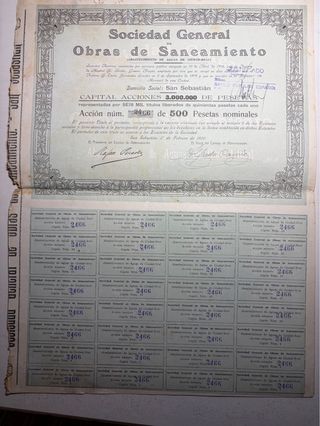 Acciones antiguas Argentinas