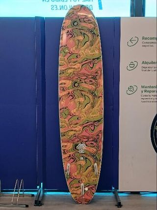 Tabla surf espuma 8'.6" 90L Peso <100kg. Nivel principiante