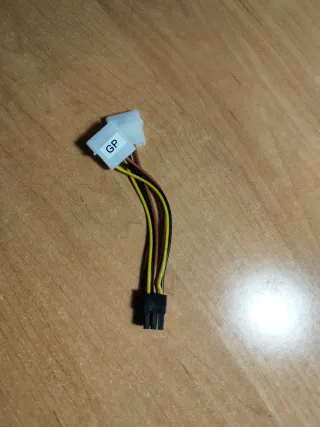 Adaptador Molex a 6 pines GPU