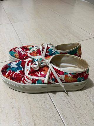 Zapatillas Zara Flores Multicolor Talla 38