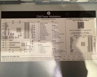 Torre HP Z240 Workstation