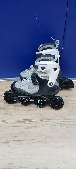Patines Línea Oxelo Roller Fitness FIT500 Gris