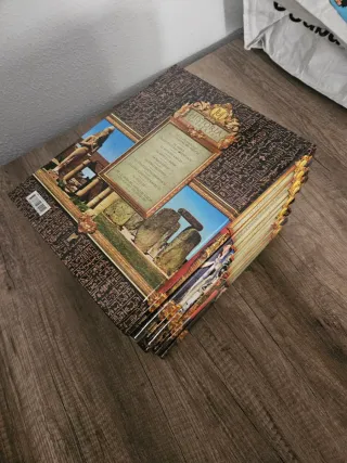 Enciclopedia de historia universal 10 tomos+cd