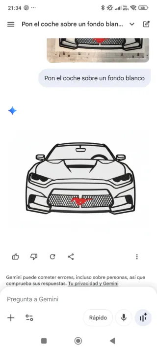 Decoración Coche Negro y Rojo