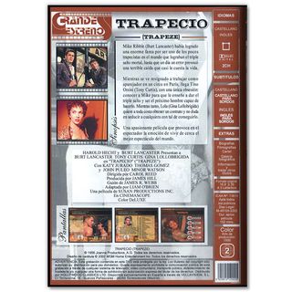 TRAPECIO (Drama, Romántica, Gina Lollobrigida)