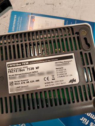 AVM FRITZ!Box 7530 Router VDSL WiFi AC Gigabit