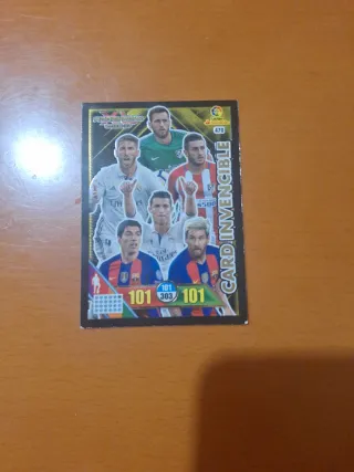 Carta Invencible Adrenalyn 2016-17