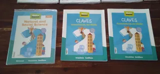 Libro de primaria de lengua y naturales Santillana