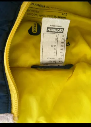 Traje de Ski Wezde Piste 500 Talla L