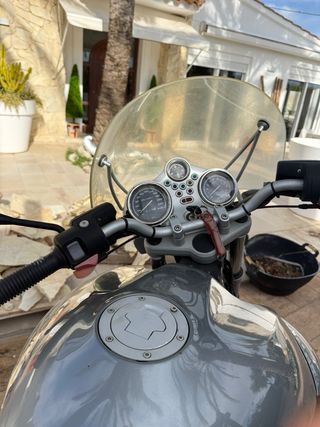 BMW Naked Moto con Maletas bmw r 850 r special