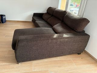 Sofá chaise longue 3 plazas