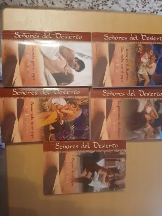 5 libros  novelas romántica