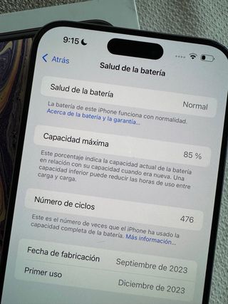 iPhone 15 Pro Max 256GB Plata