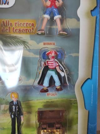 gioco action figure One piece mini personaggi gig