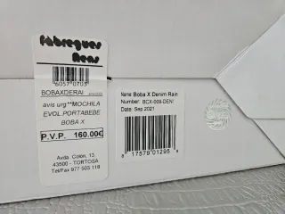 Mochila Portabebés Boba X