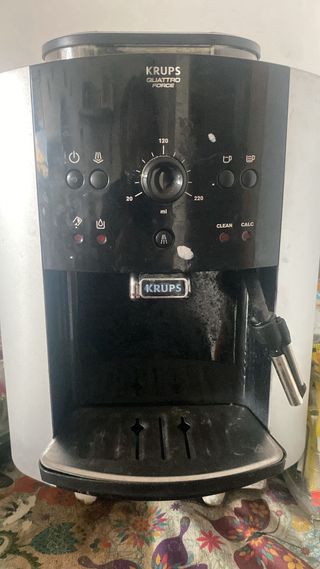 Cafetera Krups Quattro Force Negra