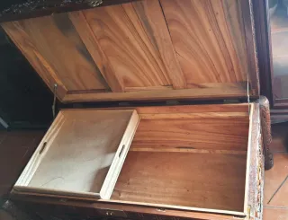 Baúl de Alcanfor Tallado Macao