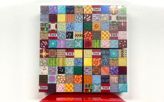 200 Bloques Magnéticos Minecraft con Caja TNT