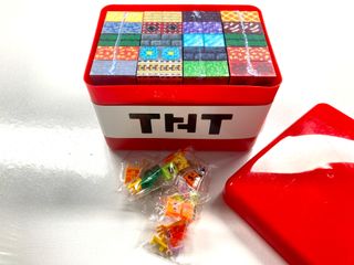 200 Bloques Magnéticos Minecraft con Caja TNT