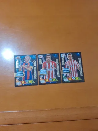 Cartas Fútbol Premium Oro 2016-2017