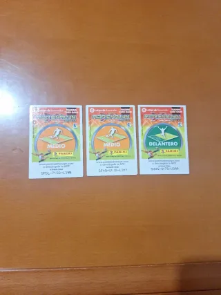 Cartas Fútbol Premium Oro 2016-2017