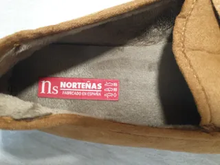 Mocassini in scamosciata e pelle Norteñas