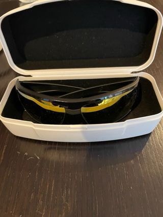 Gafas de sol Wedze SG 500 negras y doradas