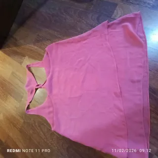 Blusa Zara Rosa Talla S