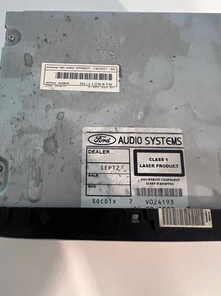 Radio original Sony ford focus 2007