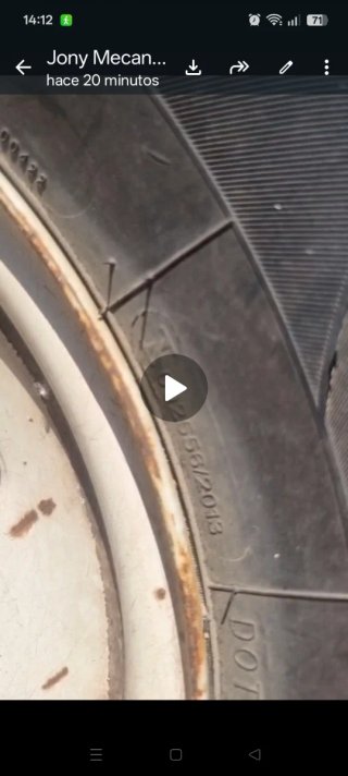 2 llantas con ruedas de Mitsubishi Montero Pajero