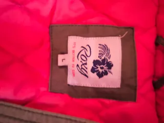 Cazadora Roxy Verde Oliva con Capucha