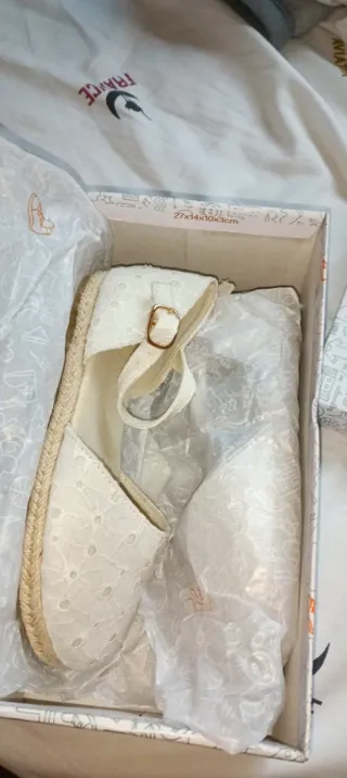 Zapatillas Comunión Niña Blancas Talla 32