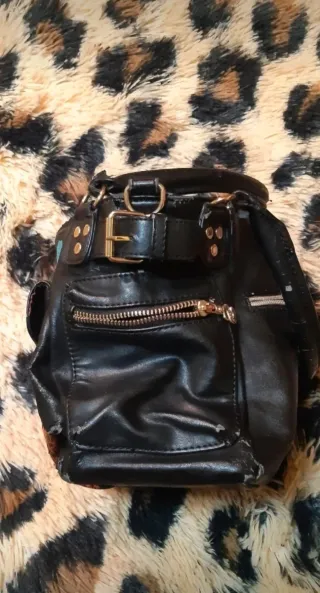 Bolso Desigual Negro con Adornos