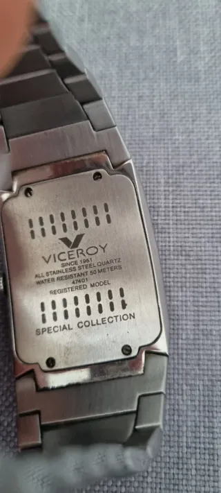 Reloj Viceroy Hombre Azul y Plateado