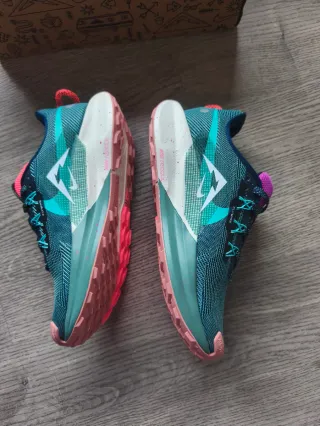 Nike Pegasus Trail 5 verde azulado/fucsia