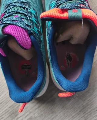 Nike Pegasus Trail 5 verde azulado/fucsia