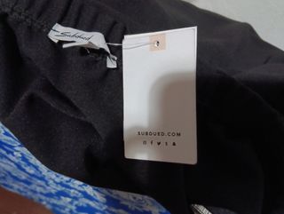 Falda negra talla única