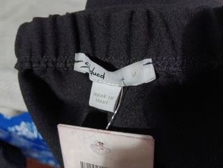 Falda negra talla única