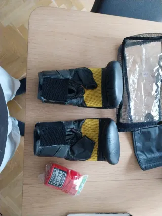 Guantes Boxeo Charlie Negros Talla L/XL