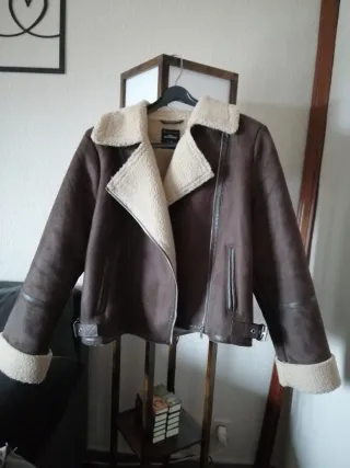 Chaqueta Aviador Doble Faz Marrón