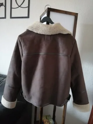 Chaqueta Aviador Doble Faz Marrón