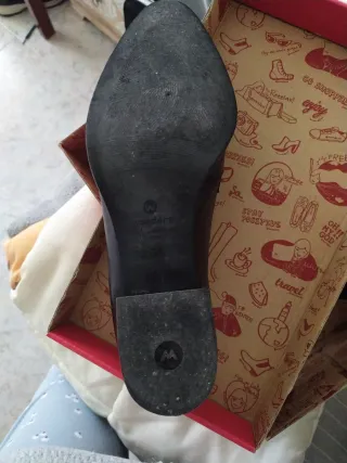 Zapatos Wonders negro