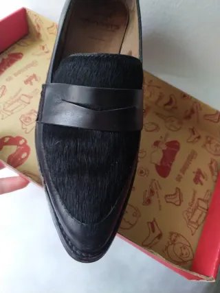 Zapatos Wonders negro