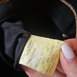 Borsa Borbonese Nera Pelle