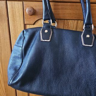 Borsa Borbonese Nera Pelle