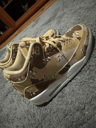 Jordan 3 Camuflaje Beige/Marrón