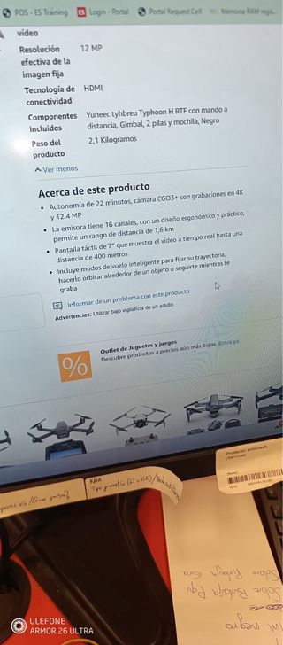 Dron Yuneec Typhoon H Pro Intel RealSense