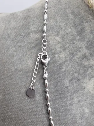 Gargantilla Acero Quirúrgico Cruz Multicolor