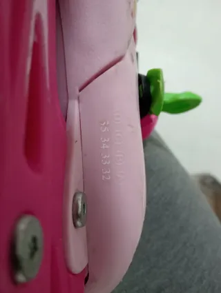 Patines Infantiles Ajustables Rosa y Verde