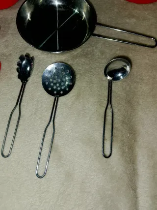 Cacharritos de cocina de juguete